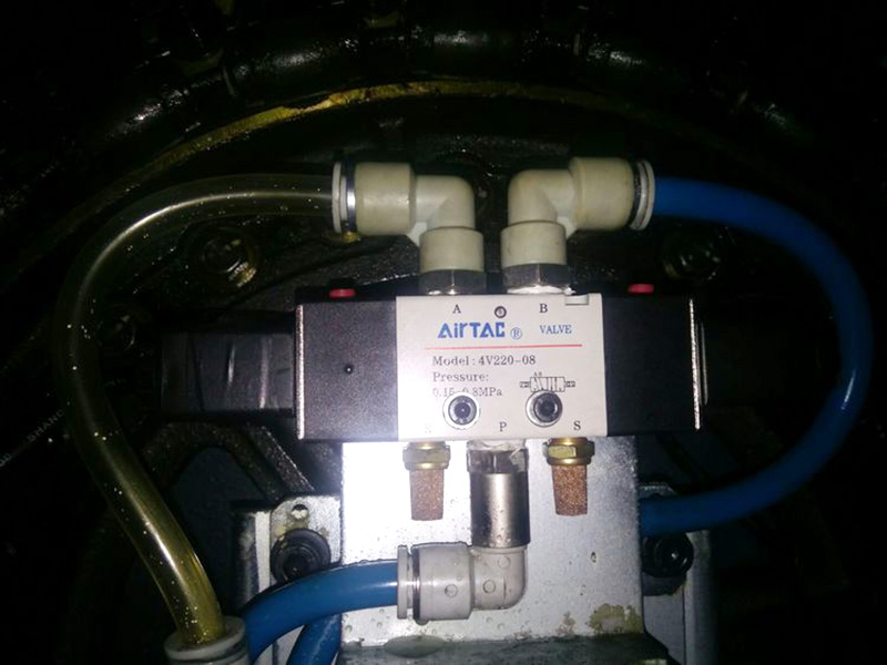 加工中心刀庫有沒有電磁閥？